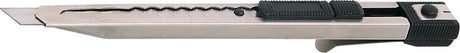 PROMAT Cuttermesser Klingenbreite 9 mm Länge 146 mm Edelstahl mit Magazin