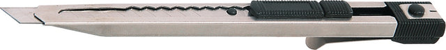 PROMAT Cuttermesser Klingenbreite 9 mm Länge 146 mm Edelstahl mit Magazin