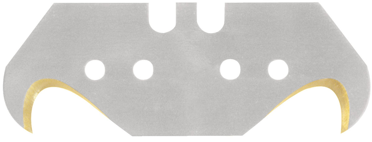 PROMAT Hakenklinge 48,2 x 18,7 x 0,65 mm mit Lochung – 10 Stück im Spender