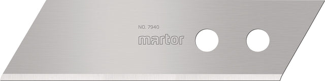 MARTOR Styroporklinge Nr. 7940 – 10 Stück, 71,2 x 17,7 x 0,5 mm, für SECUNORM 380/540 & ARGENTAX TAP-O-MATIC