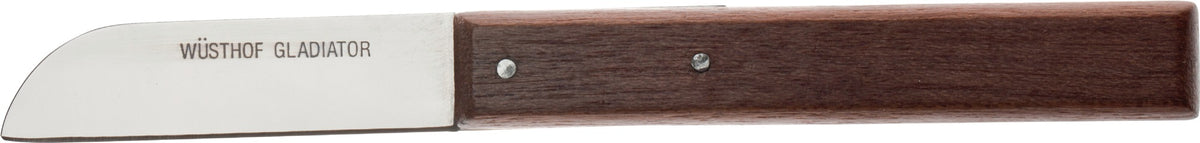 GLADIATOR Kabelmesser 175 mm mit feststehender Klinge und Holzgriff