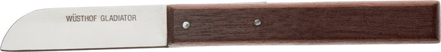 GLADIATOR Kabelmesser 175 mm mit feststehender Klinge und Holzgriff