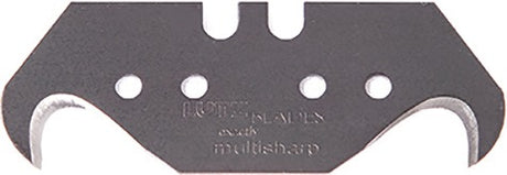 LUTZ BLADES Hakenklinge multisharp 48,2 mm – eisgehärtet, extra scharf, 10 Stück im Spender