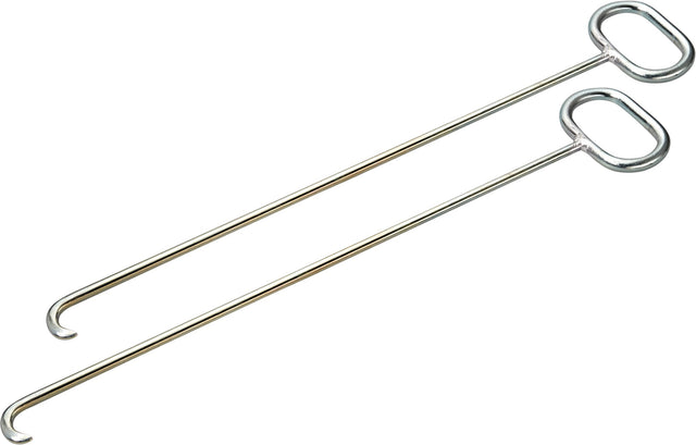 HÄRKE Kanaldeckelheber 800 mm mit spitzem U-Haken, verzinkt