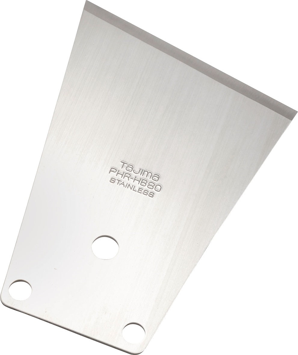 TAJIMA Ersatzklinge für Universalschaber, 80 mm Klingenbreite, 0,5 mm Klingenstärke