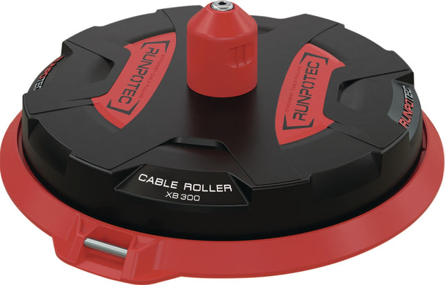 RUNPOTEC Kabelabroller XB 300 – Profi-Kabeltrommel-Auf- und Abroller, 300 kg Tragfähigkeit
