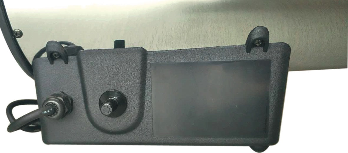 PROMAT Gasheizer REF 10 – 10 kW, 500 m³/h, mit Druckminderer & Notabschaltung
