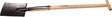 KRUMPHOLZ Rodespaten 285x180 mm Gr. 2 mit T-Stiel, Eschenholz-Stiel 950 mm, 2800 g