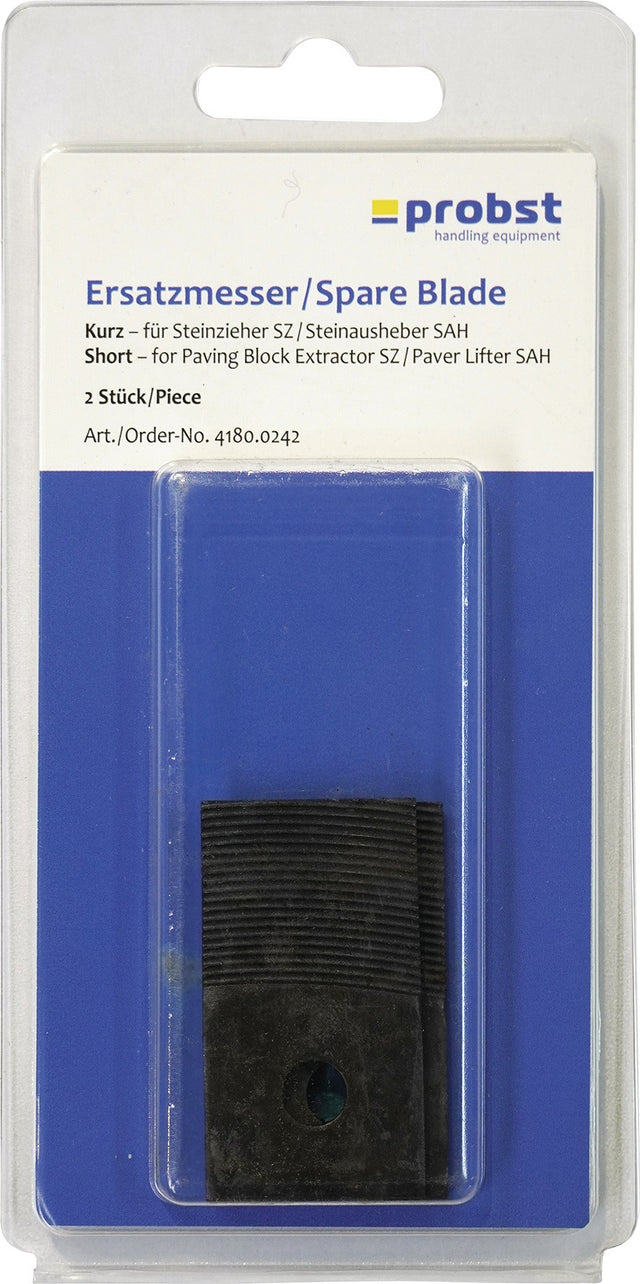 Ersatzmesser für Steinzieher SZ 55 mm von PROBST – 2 Stück in Blisterverpackung