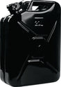 VALPRO Kraftstoffkanister 20 l Schwarz RAL 9005 – Stahlblech 0,9 mm, Bajonettverschluss, DIN 7274