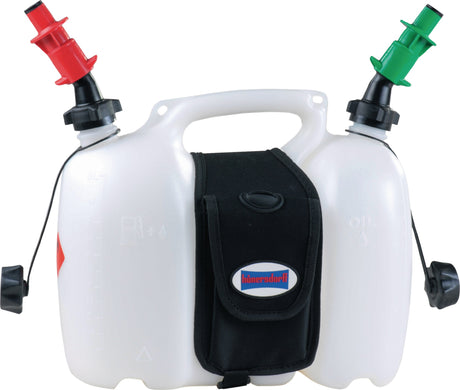 HÜNERSDORFF Doppelkanisterset PROFI 6 + 3 l natur HDPE mit UN-Zulassung