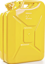 VALPRO Kraftstoffkanister 20 l Schwarz RAL 9005 – Stahlblech 0,9 mm, Bajonettverschluss, DIN 7274
