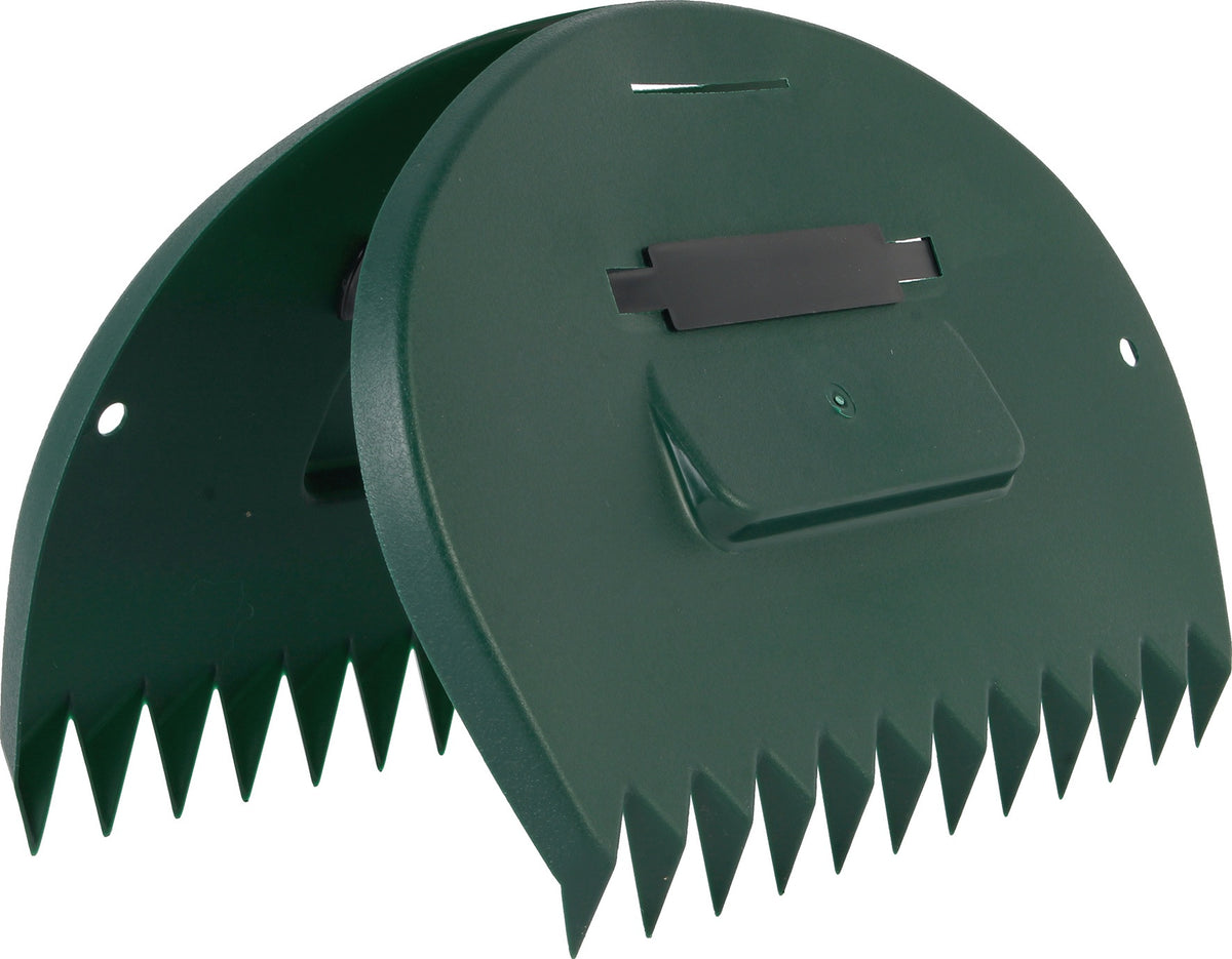 TALEN TOOLS Laubgreifer grün 190 g – 1 Paar Kunststoff-Laubgreifer mit Handschlaufen