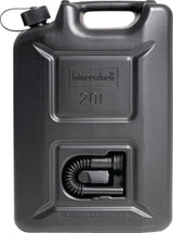 HÜNERSDORFF Kraftstoffkanister PROFI 20 l olivgrün HDPE mit UN-Zulassung und Auslaufrohr