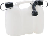 Kraftstoffdoppelkanister PROFI 5,5+3l natur HDPE von HÜNERSDORFF – mit UN-Zulassung