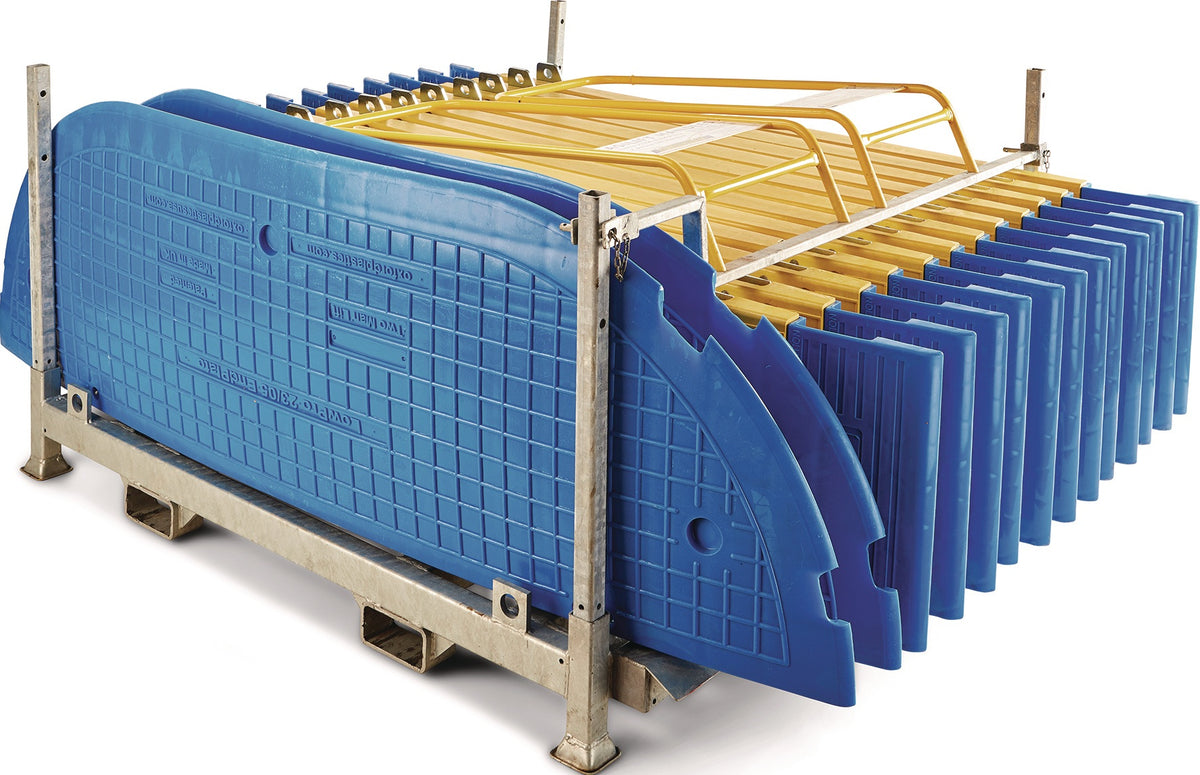 OXFORD Grabenbrücken-Set 23/05 – 44 t Tragfähigkeit, 2300 x 1800 mm, modulares System