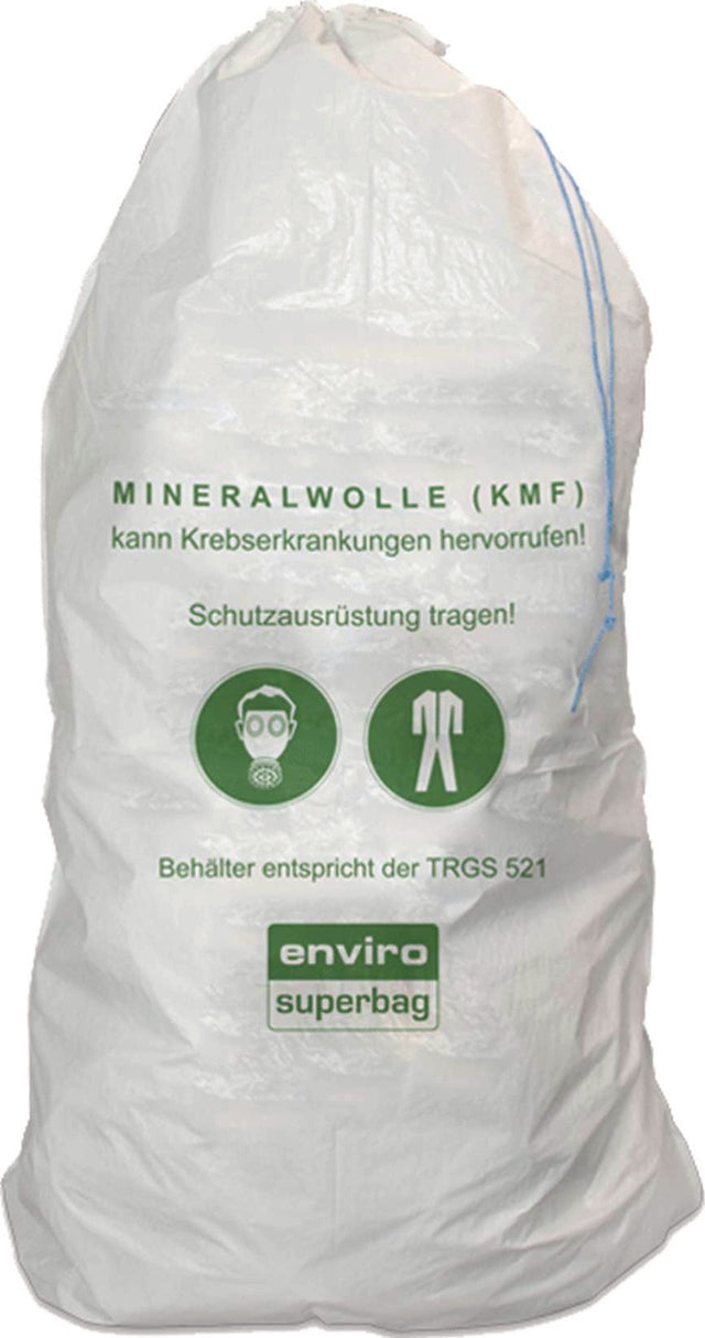 ASUP Flachsack 2200 x 1400 mm PP-Gewebe 65+20 g/m² mit KMF-Warndruck