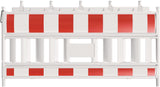 SCHAKE Absperrschrankengitter NOX LIGHT 2100 mm HDPE retroreflektierend TL-Zulassung