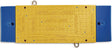 OXFORD Grabenbrücke LowPro® 15/05 Road Plate gelb-blau 1500x500 mm 44 t für sichere Grabenüberquerung