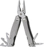 HERBERTZ Multifunktionswerkzeug 105 mm geschlossen, 80 mm Klinge, Edelstahl, 11 Funktionen, Nylonetui