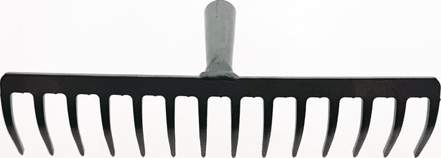 KRUMPHOLZ Gartenrechen ohne Stiel 355 mm Arbeitsbreite mit 14 Zinken