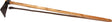 Harzer Kronenhacke 150 x 145 mm von KRUMPHOLZ – Robuste Hacke mit Eschenstiel