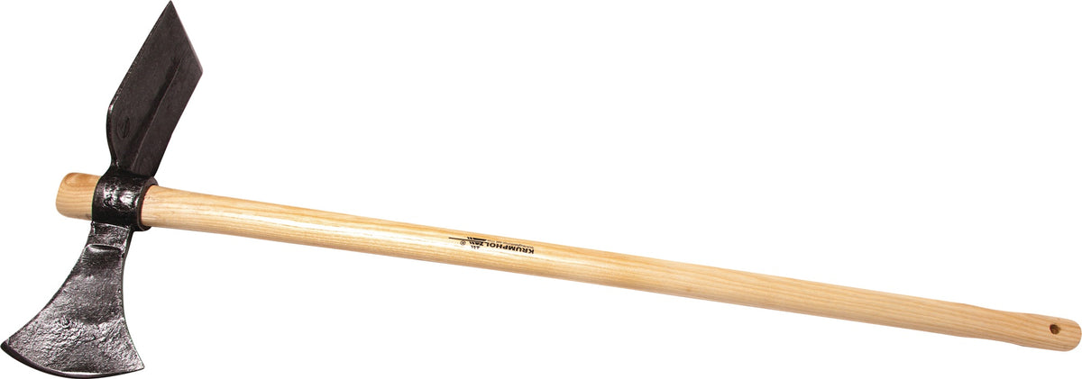Wiedehopfhacke von KRUMPHOLZ mit Eschenstiel – 2700 g, KWF-geprüft, 440 x 130 mm Blatt
