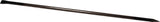 KRUMPHOLZ Brechstange 1250 mm mit Meißel und Spitze, schwarz lackiert, 40 mm breit