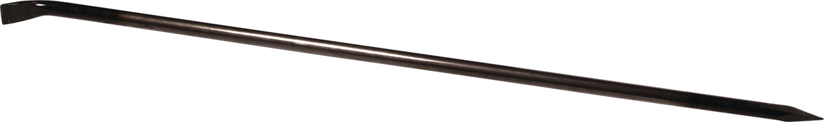 KRUMPHOLZ Brechstange 1250 mm mit Meißel und Spitze, schwarz lackiert, 40 mm breit