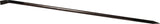 KRUMPHOLZ Brechstange 1250 mm mit Meißel und Spitze, schwarz lackiert, 40 mm breit