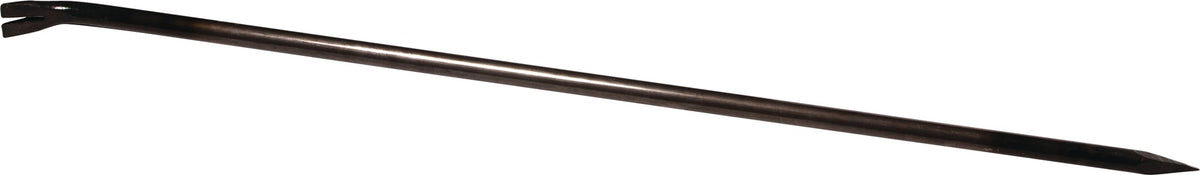 KRUMPHOLZ Brechstange 1250 mm mit Meißel und Spitze, schwarz lackiert, 40 mm breit