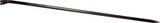 KRUMPHOLZ Brechstange 1250 mm mit Meißel und Spitze, schwarz lackiert, 40 mm breit