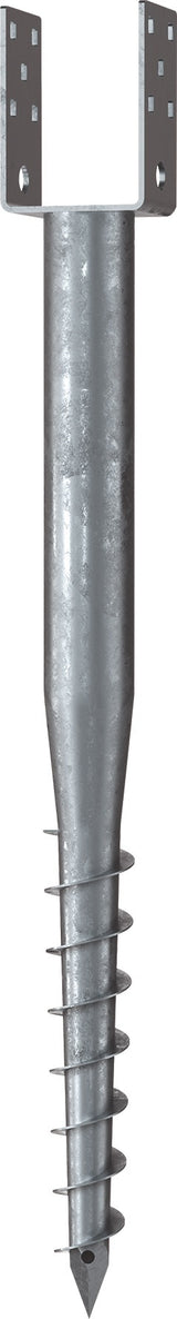 KRINNER Schraubfundament U 865 mm Stahl feuerverzinkt für Holzbalken