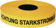 Trassenwarnband Achtung Starkstromkabel B.40mm L.250m gelb KELMAPLAST