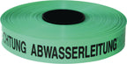 Achtung Abwasserleitung / grün / 40 mm