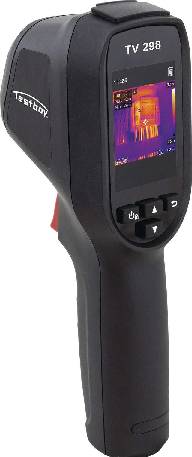 TESTBOY Wärmebildkamera 2,4" Farb-Display 96x96 Bildpunkte -20 bis +550 °C