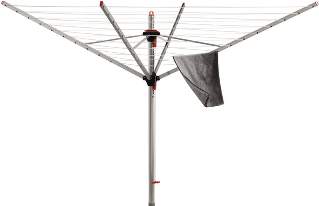 BLOME Wäschespinne PrimeraSERVO H.200cm Kantenlänge 200cm Aluminium – Einhand-Öffnung