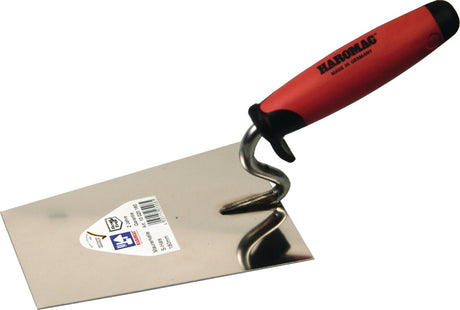 HAROMAC Maurerkelle 270 mm Edelstahl S-Hals Buchenholzgriff