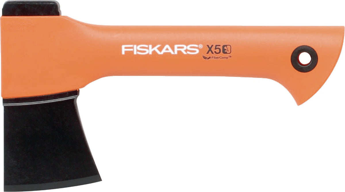 FISKARS Freizeitbeil X5-XXS – 550 g, 230 mm Stiel, rutschfester 3D-Griff