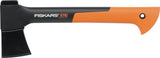 Fiskars Universalaxt X7-XS, 355 mm, 650 g, großes Blatt, rutschfester 3D-Griff