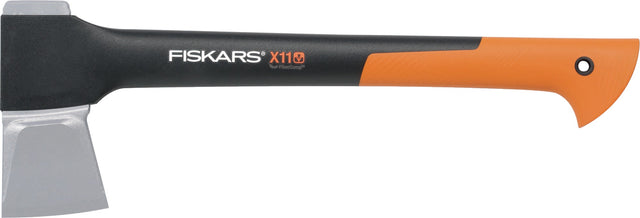 FISKARS Spaltaxt X11-S 445 mm – Großes Blatt für exaktes Hacken und Spalten