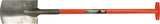 Gärtnerspaten Fiber 5001 mit T-Griff 285 x 180 mm von POLET – Polyamid-Stiel, gehärtet