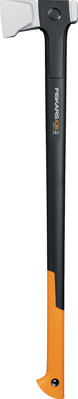 FISKARS Spaltaxt X24-S mit 600 mm FiberComp-Griff und doppelt gehärteter Klinge