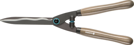 GARDENA Heckenschere NatureCut, Gesamtlänge 535 mm, Blattlänge 230 mm, mit Holzgriffen