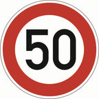 Höchstgeschwindigkeit 50 km/h / Ronde / RA2