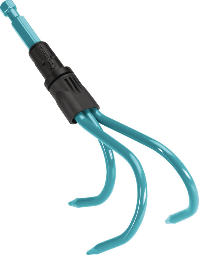 GARDENA Grubber 90 mm 3 Zinken Stahl – Für steinige Böden & eng stehende Kulturen