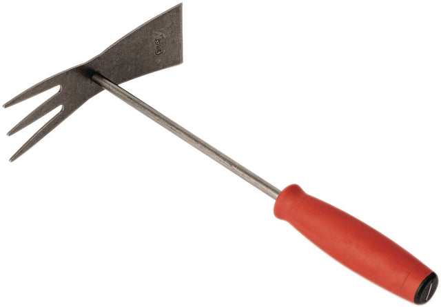 POLET Doppelhacke B100xL330mm – 2-in-1 Gartenhacke zum Unkrautentfernen und Bodenbelüften