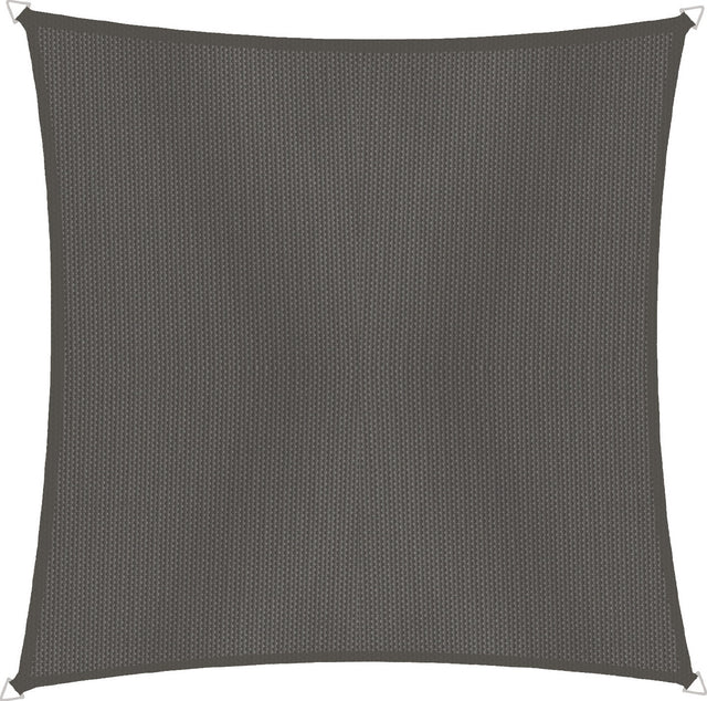 Sonnensegel CANNES QU 4x4 m anthrazit von WINDHAGER – UV-Schutz 50+, wind- und wasserabweisend