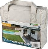 Sonnensegel CANNES QU 4x4 m anthrazit von WINDHAGER – UV-Schutz 50+, wind- und wasserabweisend