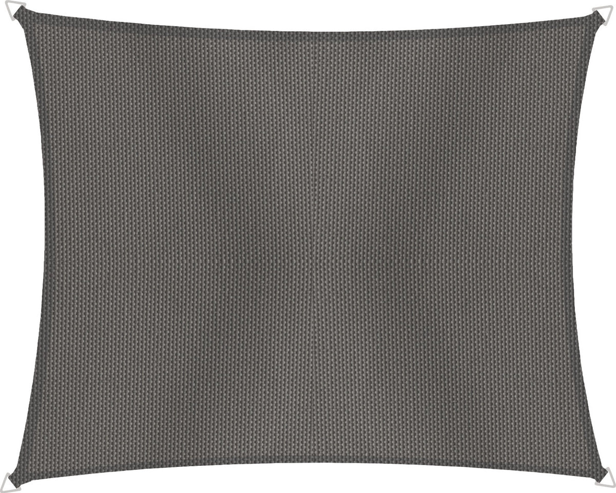 Sonnensegel CANNES RE 4x3 m anthrazit von WINDHAGER – UV-Schutz 50+, wind- und wasserabweisend